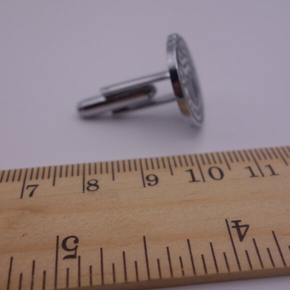 Omnium de Montreal Circle Cuff Links - Picture 8 of 14